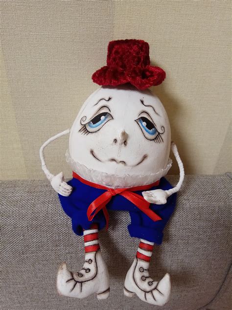 Humpty Dumpty Alice In Wonderland Decorations Etsy