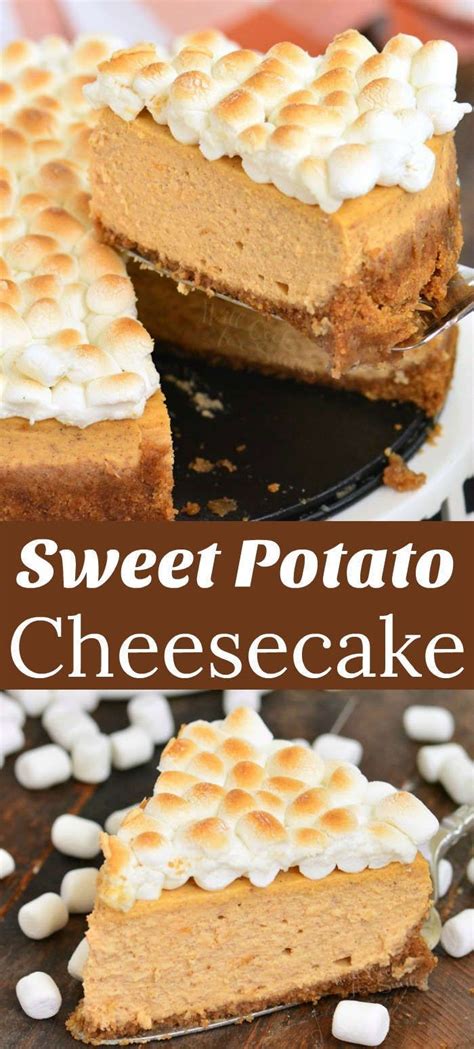 Sweet Potato Cheesecake This Rich Decadent Creamy Cheesecake Made