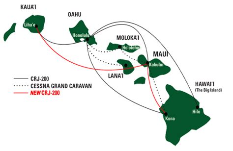 Gomokulele Hawaiian Inter Island Airline Flights
