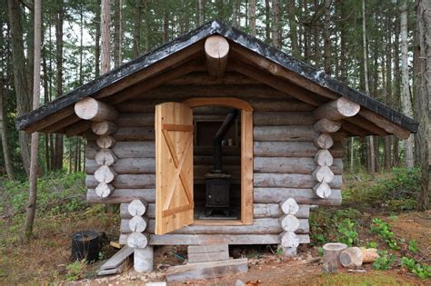 Wood Fired Sauna Built By Students At The Island Rustic Log Home