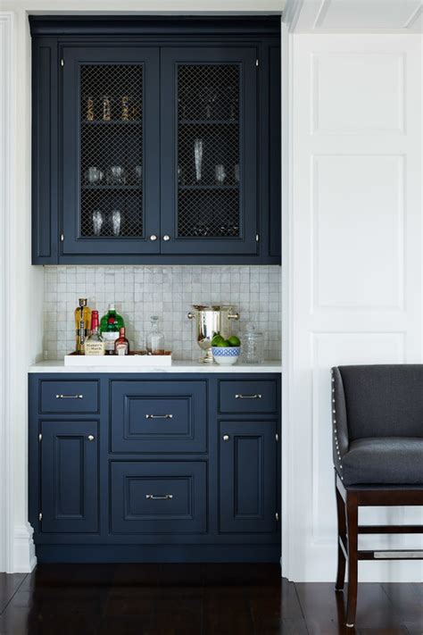 Color Trends Navy Blue Cabinets And Decor Is Growing In Popularity
