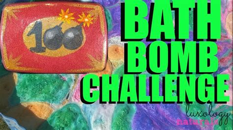 100 Bath Bomb Challenge Artisan Version Luxology Naturals Bath Bomb