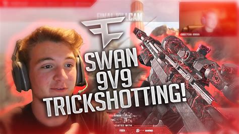 Faze Swan 9v9 Trickshotting Sick Bo2 Killcams Youtube