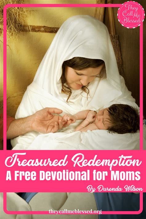 Treasured Redemption A Christmas Devotional For Moms Mom Devotional
