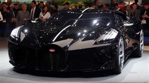 Bugatti La Voiture Noire Debuts Most Expensive New Car Ever
