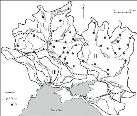 the east european part of the black sea drainage basin key 1 river download scientific