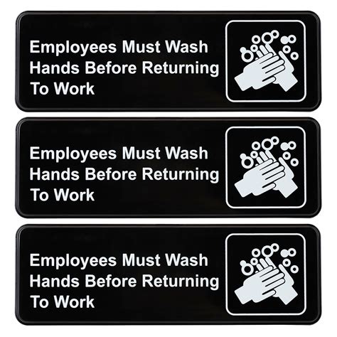 Excello Global Products Employees Must Wash Hands Before Returning To