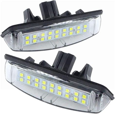 Yankok Led License Plate Lights Compatible With Camry