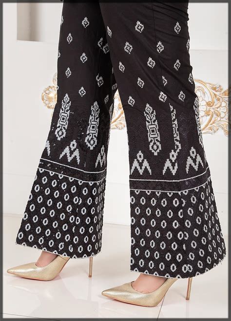 Lawn New Trouser Designs For Women In Pakistan 2024 Pk
