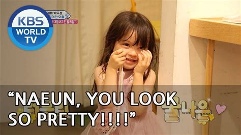 Naeun and gunhoo have a little brother now! Naeun looks so pretty in her new dress! [The Return of ...
