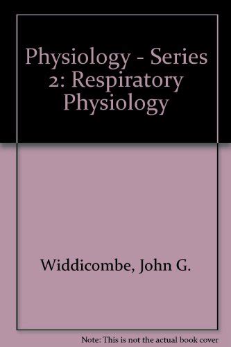 9780839110637 Respiratory Physiology Physiology Series 2