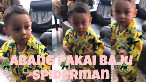 Live Lucunya Abang L Pakai Baju Spiderman Favoritnya Youtube