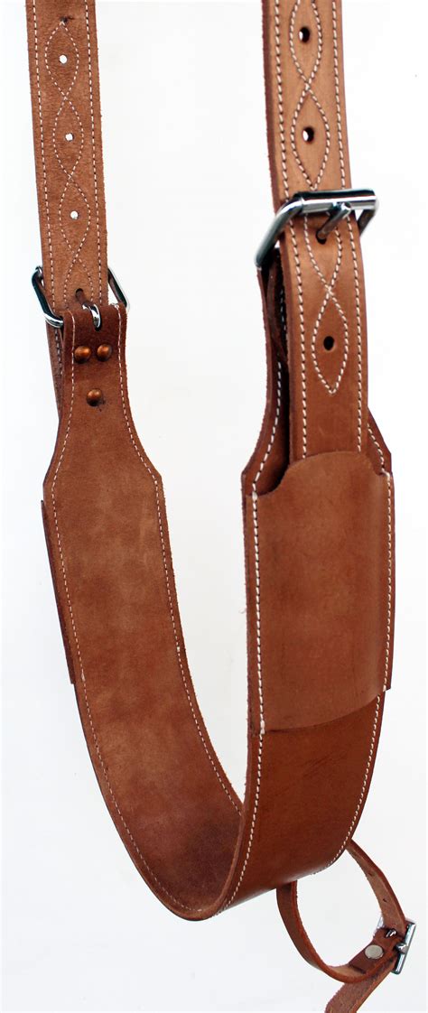 Challenger Western Horse Leather Rear Flank Back Saddle Cinch W