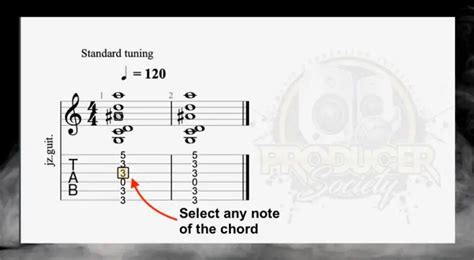 How To Add Chords In Guitar Pro Step By Step Traveling Guitarist