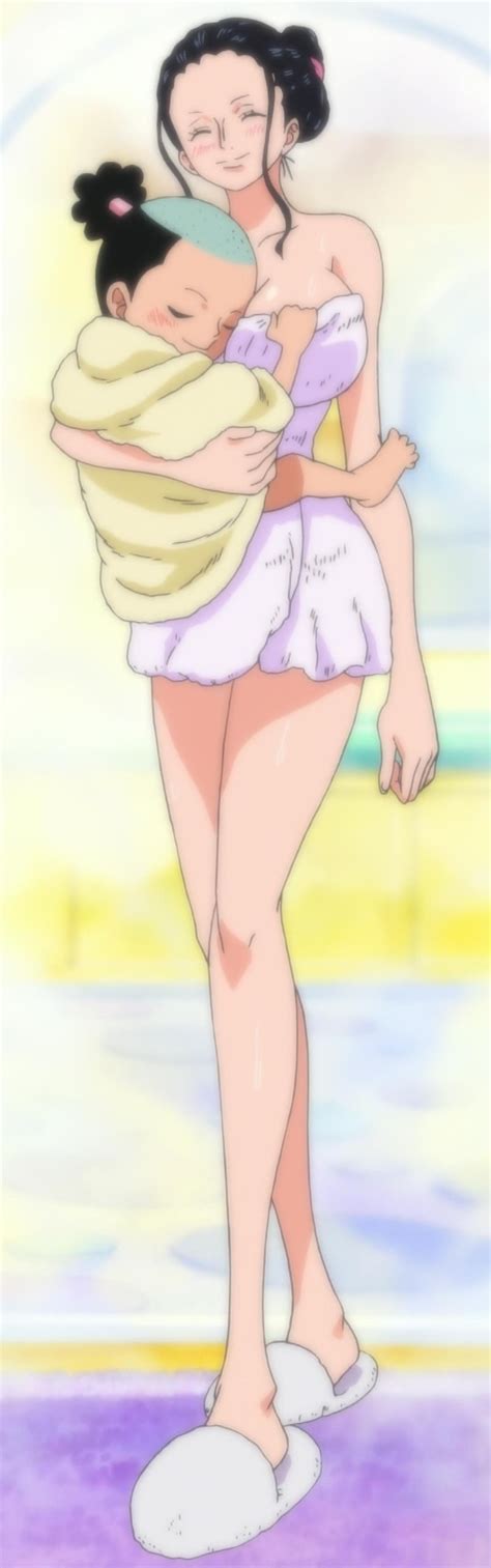 Momonosuke One Piece Nico Robin One Piece Highres Screencap Babe Girl Age Difference