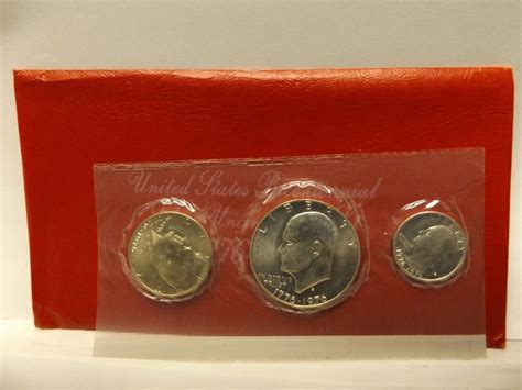 1776 1976 Bicentennial Silver Uncirculated Set The Red Pack 27b