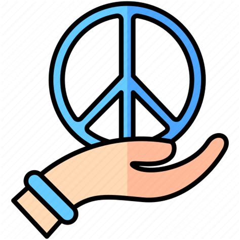 Peace Pacifism Hand Interaction Icon Download On Iconfinder