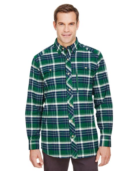 custom work shirts maple avenue men s stretch flannel shirt