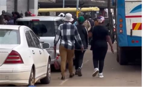 Harare Cbd Theft Caught On Camera 3 Women Employ ‘chadonha Trickery Steal Us267 From Woman