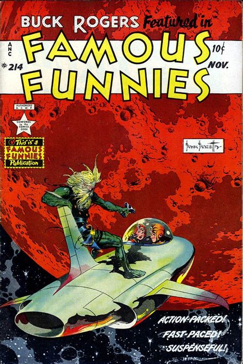 Incredible Frank Frazetta Cover To Famous Funnies 214