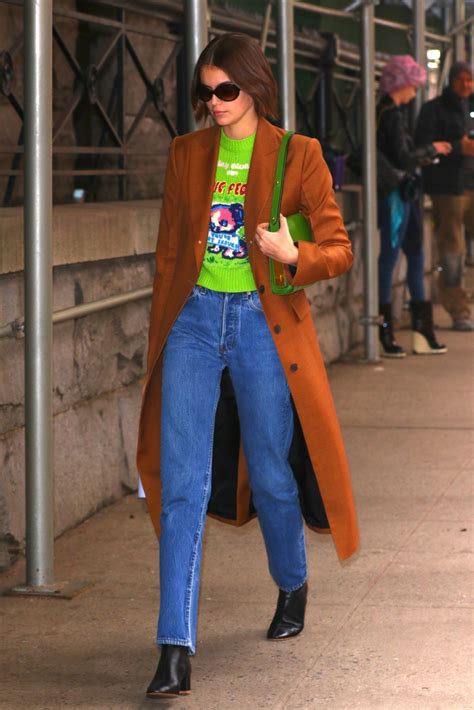 Kaia Gerber Exiting The Michael Kors Show In New York 02122020