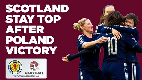 Scotland Women Maintain 100 Record Scotland 2 0 Poland Youtube