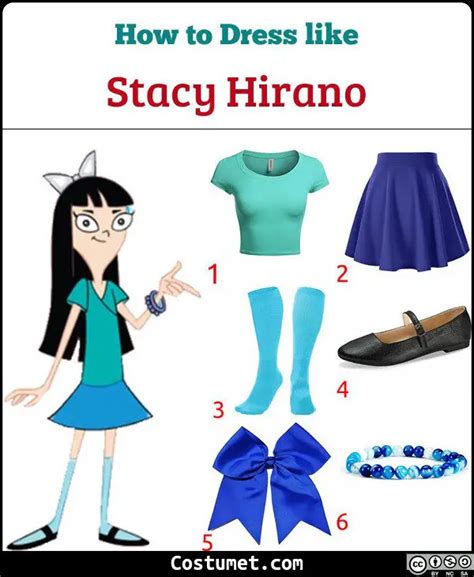 Candace And Stacy Phineas And Ferb Costume For Cosplay And Halloween