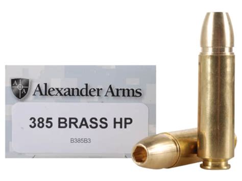 Alexander Arms Ammo Beowulf Grain Millennium Solid Brass Hollow