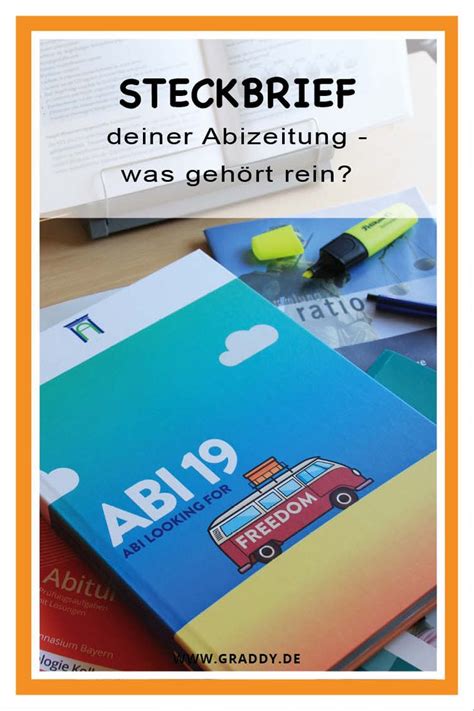 Check spelling or type a new query. Steckbrief deiner Abizeitung: Was gehört in den Inhalt? in ...