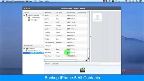 Data transfer may through the whole life process of your iphone, no matter you are the user of iphone 5, iphone 5s, iphone 6, iphone 6 plus, iphone so, how to transfer data from iphone to computer for backup? iPhone Contacts Backup Backup and Restore iPhone 5S/5C/5 ...