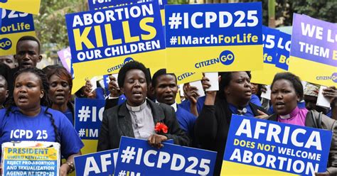 un nairobi summit on population and development shuts out the pro life