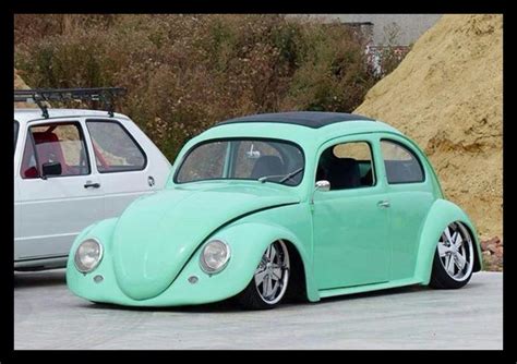 Seafoam Green Vw Aircooled Volkswagen Volkswagen Beetle