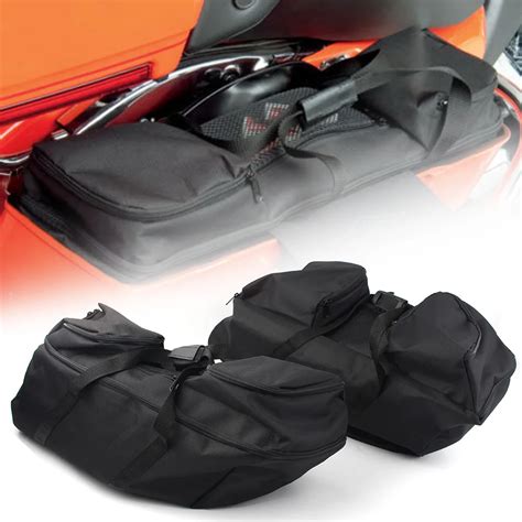 2x Motorcycle Drag Specialties Saddlebag Liners Hard Saddle Bags For
