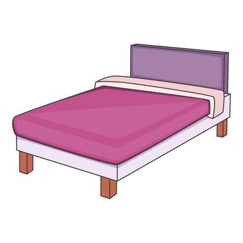 Bed Cartoon Vector Art Png Bed Icon Cartoon Style Style Icons