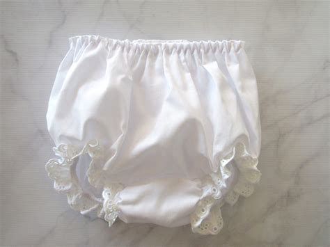 Monogrammed White Baby Bloomer At Initial Styles Jupiter Baby Boutique