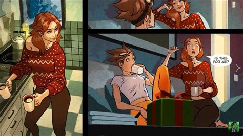 Tracer And Emily Overwatch Overwatch Comic Tracer And Emily Overwatch