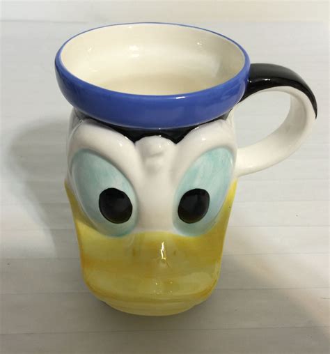 Vintage Disney Donald Duck Coffee Mug Cup Made In Korea Etsy Mugs