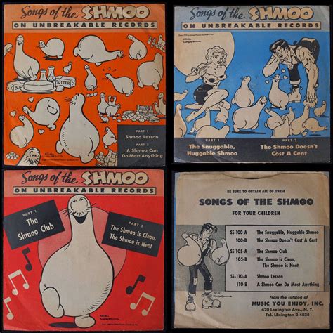 Music Weird Shmoo Songs Of 1948 49