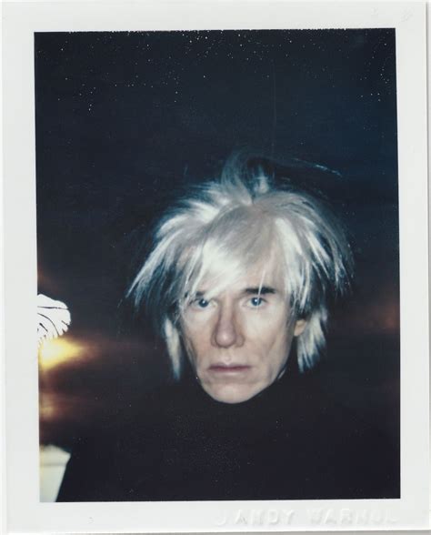 Andy Warhol I Enjoy This Photo Because Of The Sharp Contrast Of Andy Warhol And The Background