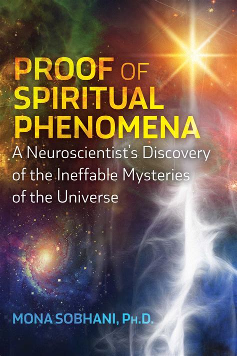 Proof Of Spiritual Phenomena Book By Mona Sobhani Official