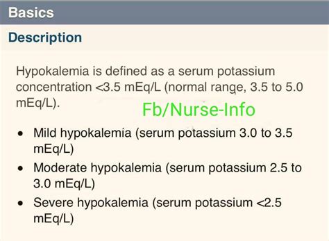 Solution Hypokalemia Notes With Diagram Medical Nursing Studypool