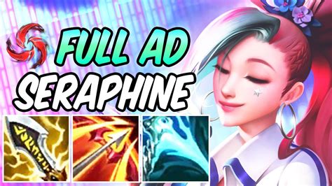 Full Crit Ad Seraphine Mid Kda Rising Star Seraphine Gameplay