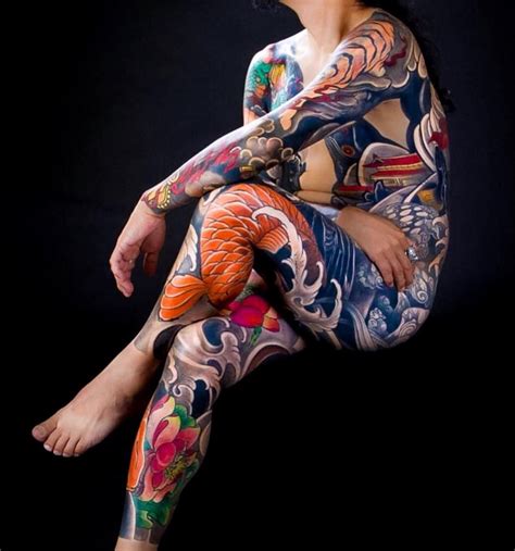 Japanese Bodysuit Tattoo By Hernancoretta Swipe To The Side To See