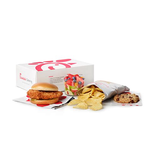Chick Fil A® Chicken Sandwich Packaged Meal Nutrition And Description