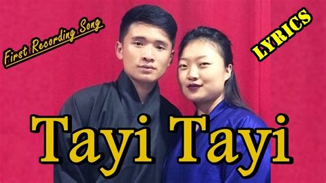 Tayi Tayi Official Lyrical Video Ugyen Phuntsho And Tshewang Pelden