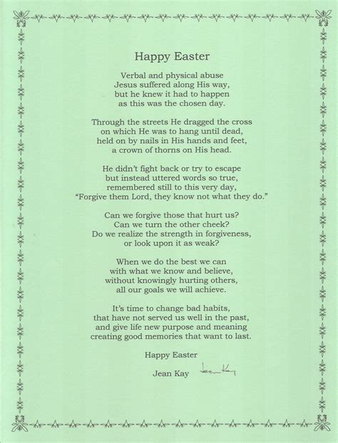 Happy Easter See My Videos On Pinterest And More Poems At