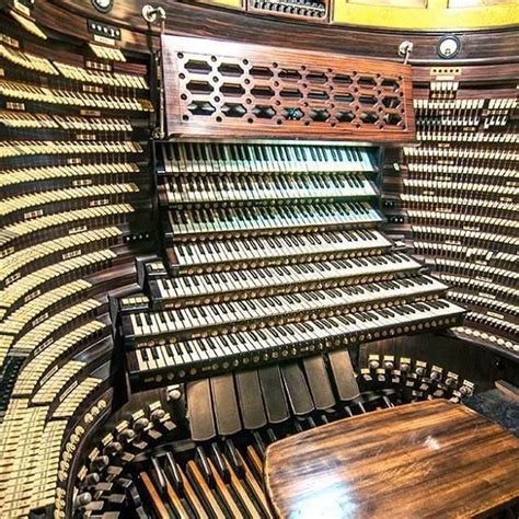 The Largest Pipe Organ Console In The World Atlantic City Convention