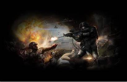 Zombie Wallpapers Awesome Background War Fighting Wallpapersafari