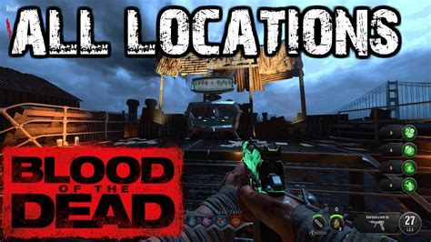 All Pack A Punch Locations On Blood Of The Dead Youtube