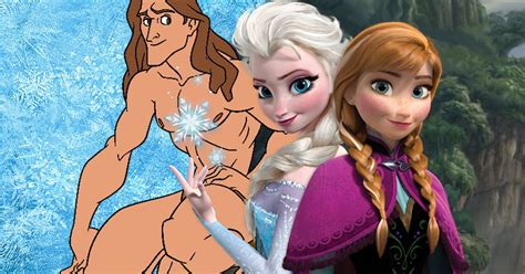 Frozen Director Chris Buck Confirms Tarzan Anna And Elsa Are Related